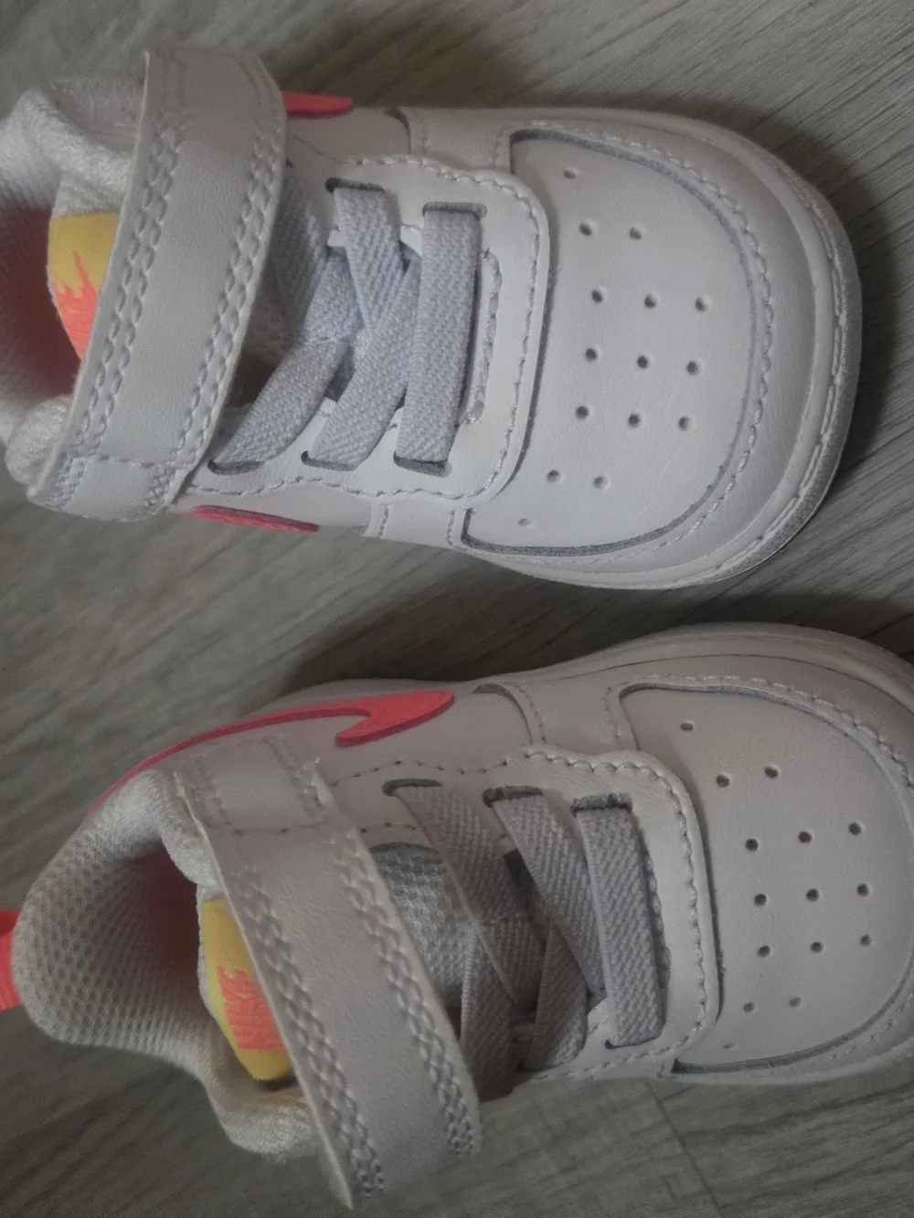 Nike white kids